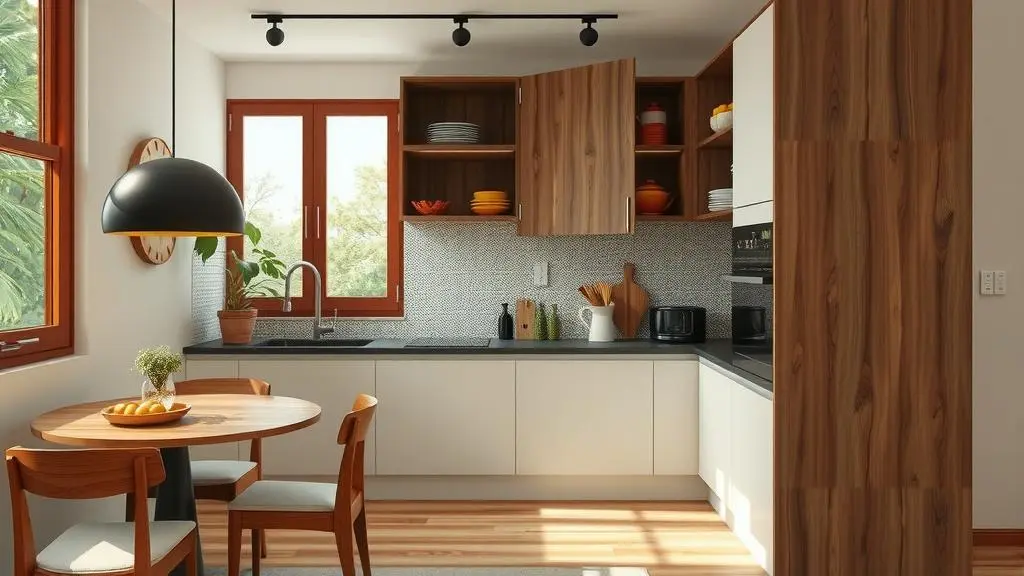 An image illustrating Almacenamiento vertical para cocinas pequeñas en CDMX