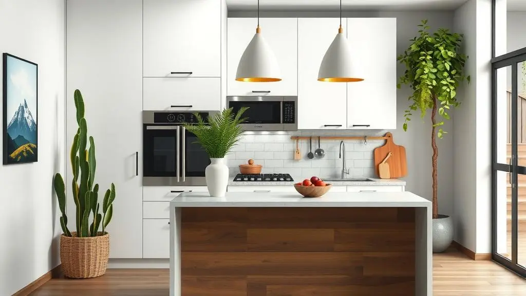 An image illustrating Accesorios Innovadores para Optimizar tu Cocina Integral