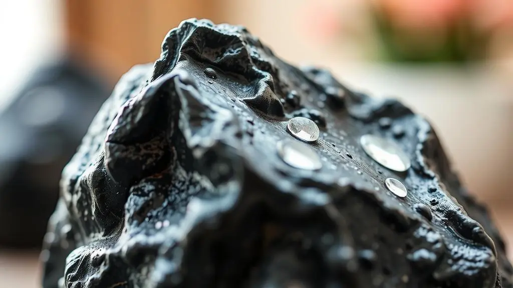 An image illustrating Cómo limpiar un cuarzo negro de forma efectiva