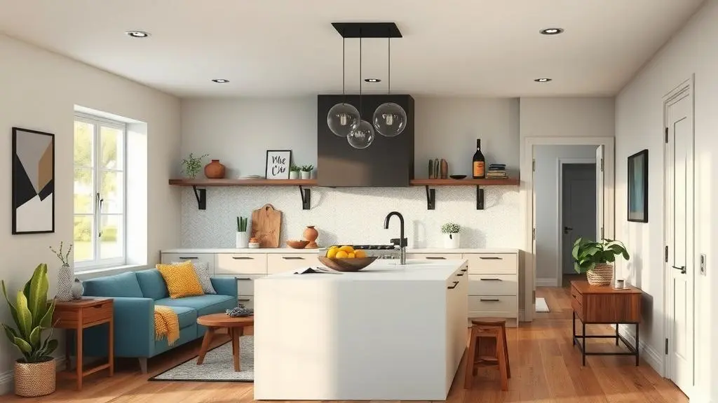 An image illustrating Cocinas integrales con isla para maximizar tu espacio
