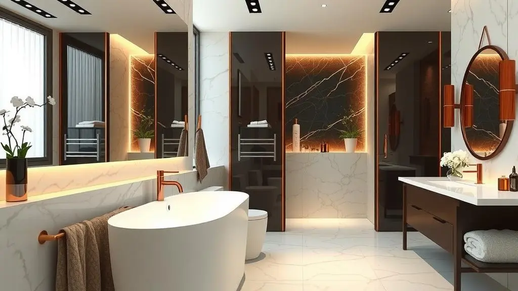 An image illustrating Muebles de Baño de Lujo: Elegancia y Funcionalidad para su Hogar