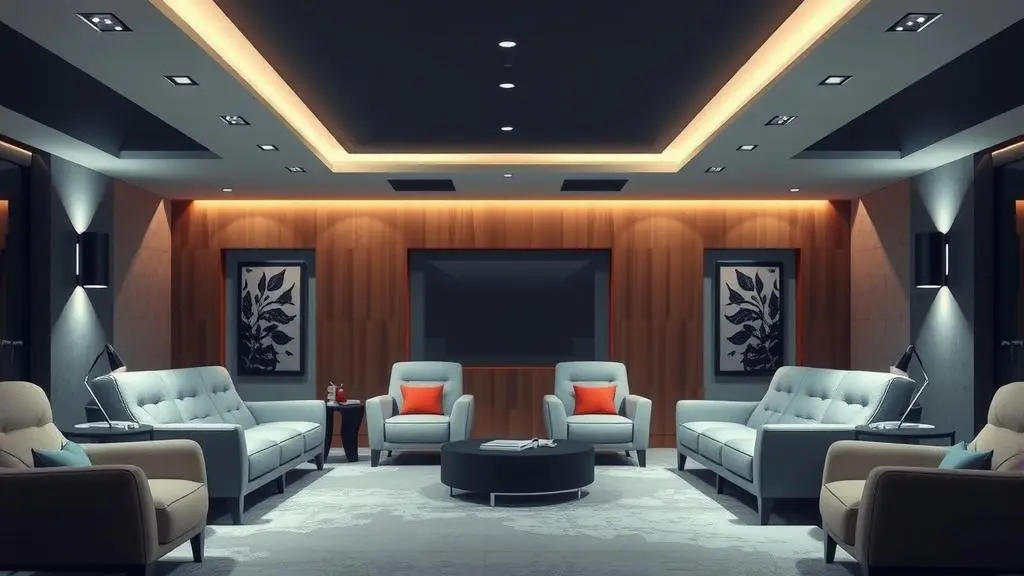 An image illustrating Diseño de Centro de Entretenimiento de Lujo en CDMX
