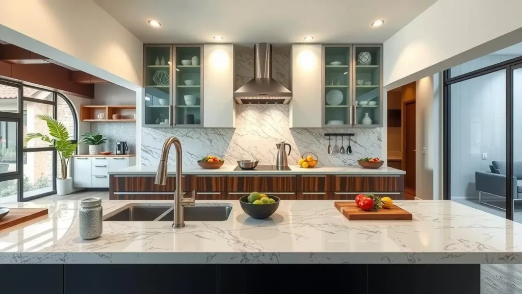 An image illustrating Cómo Blanquear el Granito de la Cocina