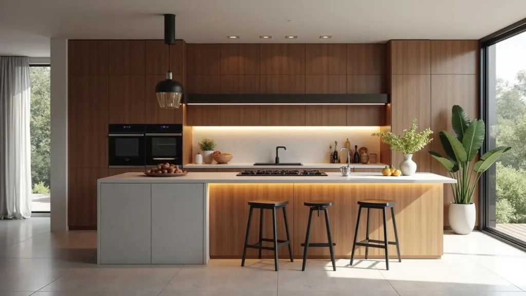 An image illustrating Cocinas Integrales en Escuadra: Estilo y Funcionalidad